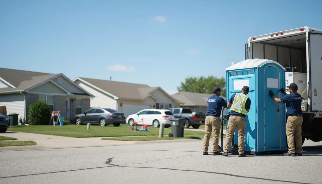 Standard Porta Potty Rentals in Wilmington, OH near me